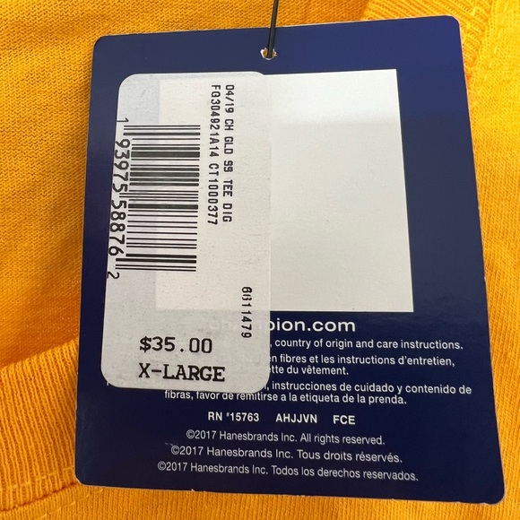 Champion Dignitas 2003 Logo T-Shirt - Picture 4 of 8